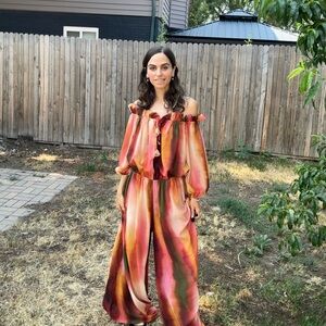 Sold - Misa los angeles
Off-The-Shoulder Jumpsuit
Size: XS